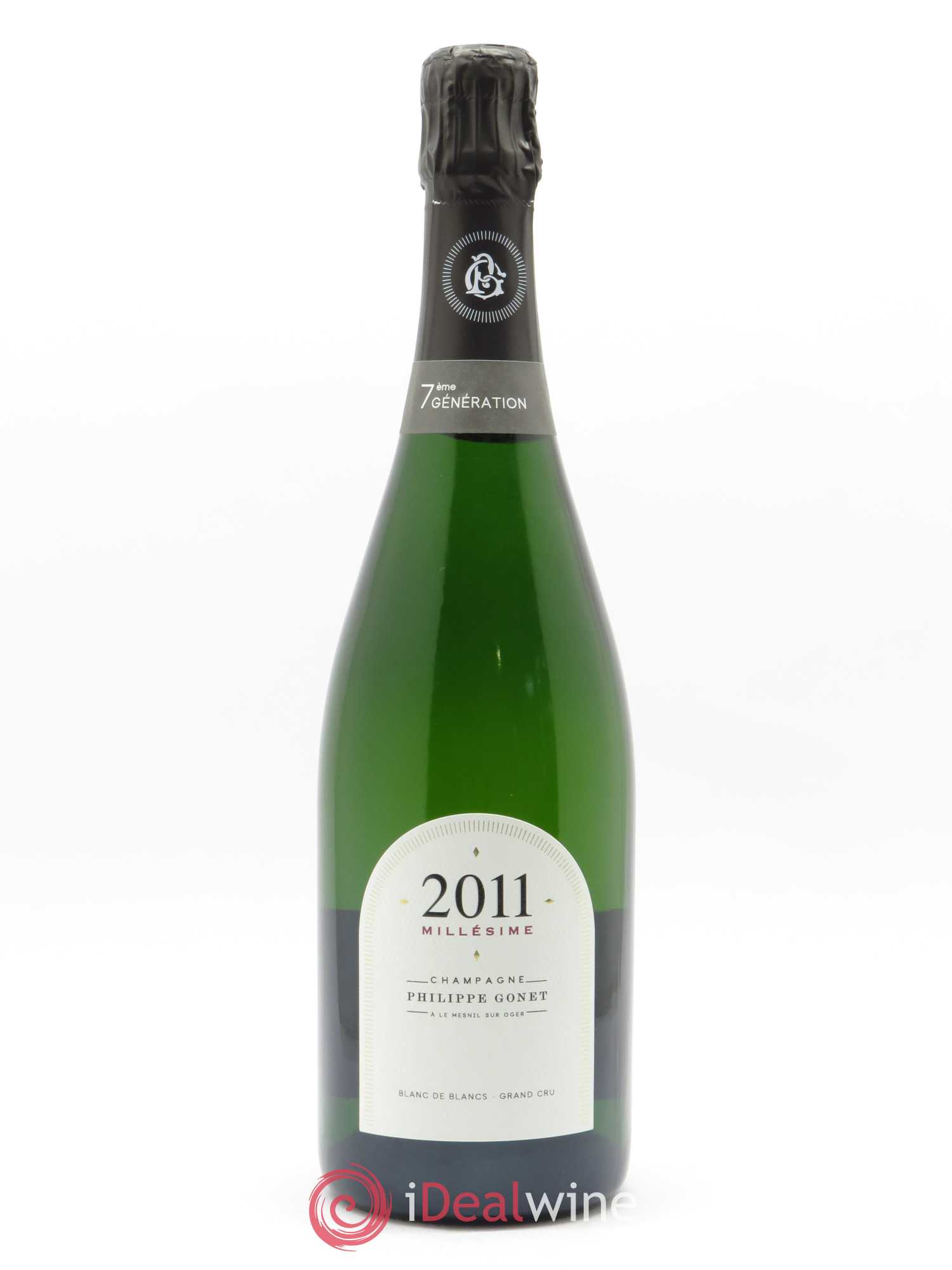 Millésimé Blanc de Blancs Grand Cru Phillipe Gonet  2011 - Lot de 1 Bouteille