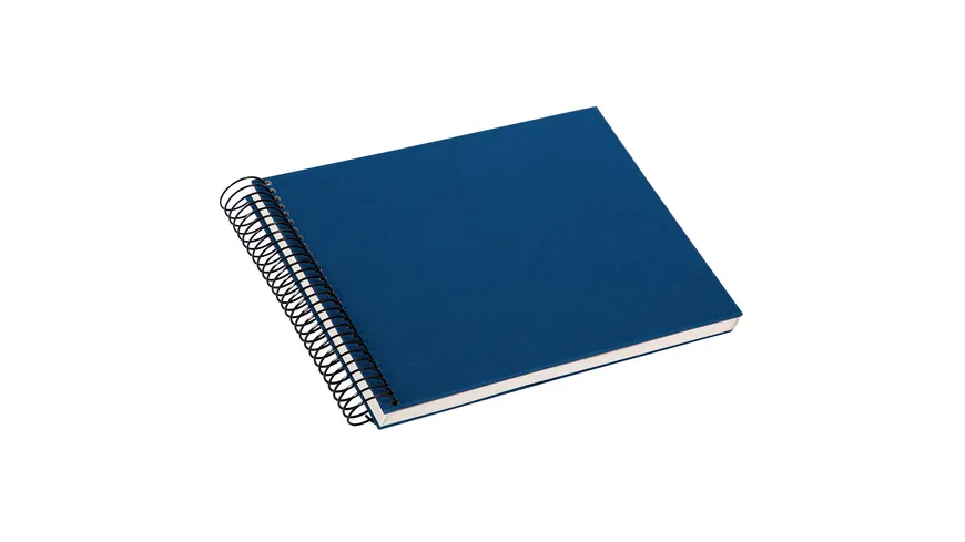 goldbuch Spiralalbum Bella Vista blau 24x17 cm mit 40 weiße Seiten