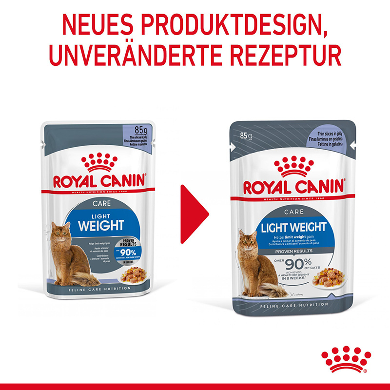 ROYAL CANIN Nassfutter ROYAL CANIN Light Weight Care 12x85g in Gelee