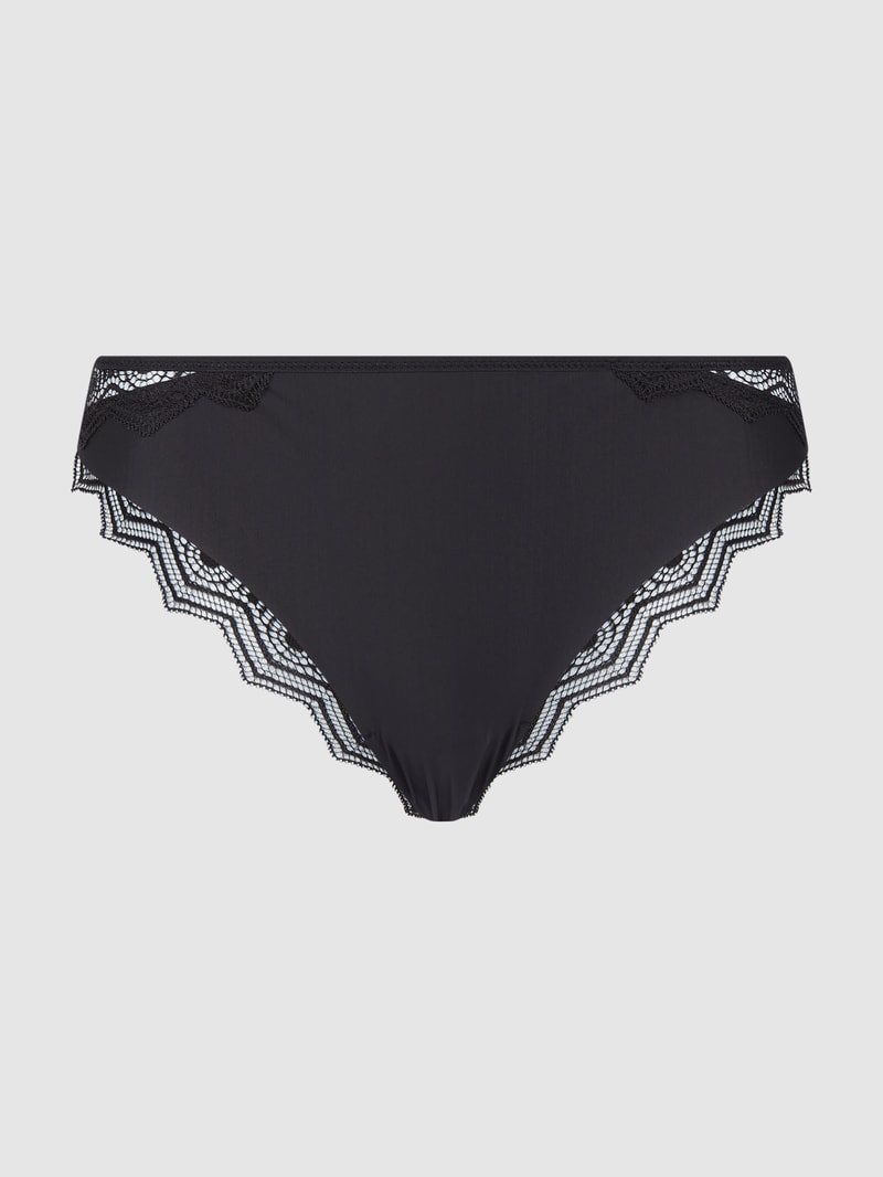 Tanga aus Mikrofaser Modell 'Georgia' in schwarz