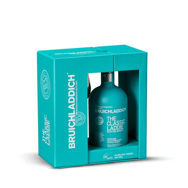 Coffret Bruichladdich The Classic Laddie + 2 verres