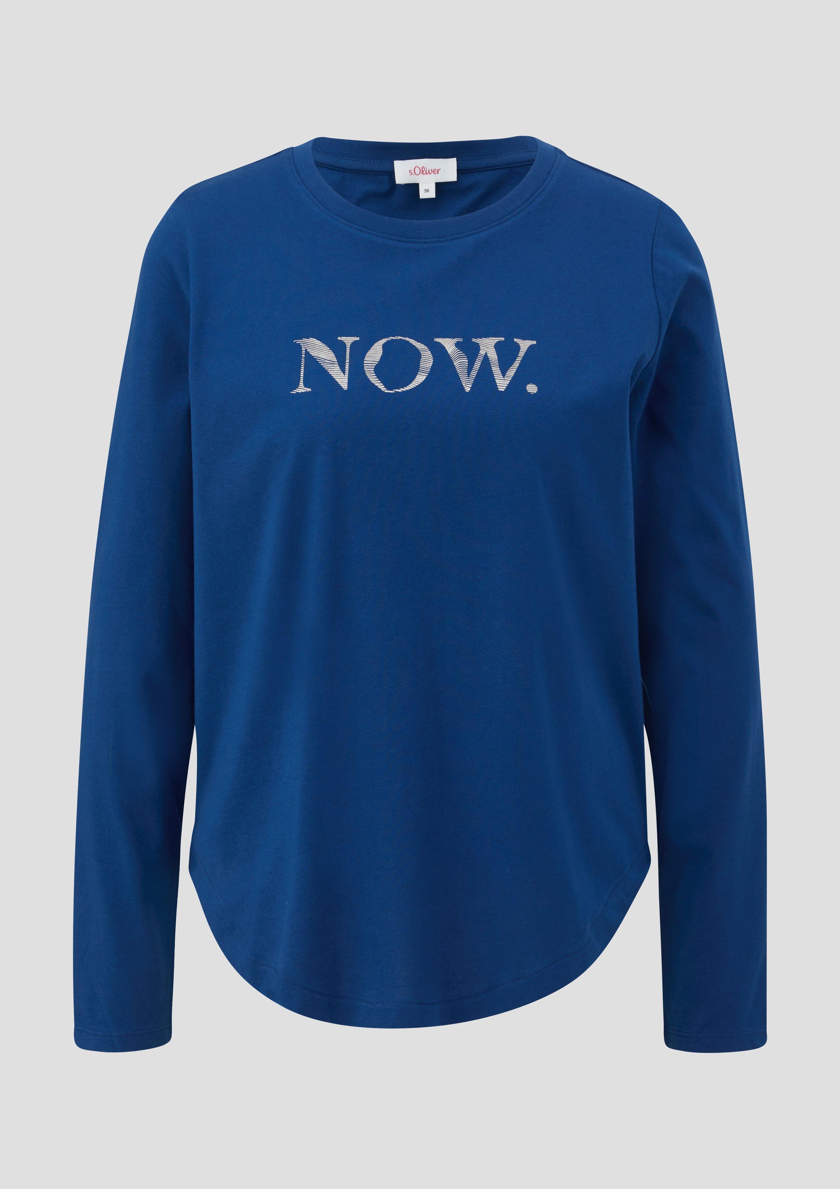 Longsleeve mit Frontprint  2146247-56D1