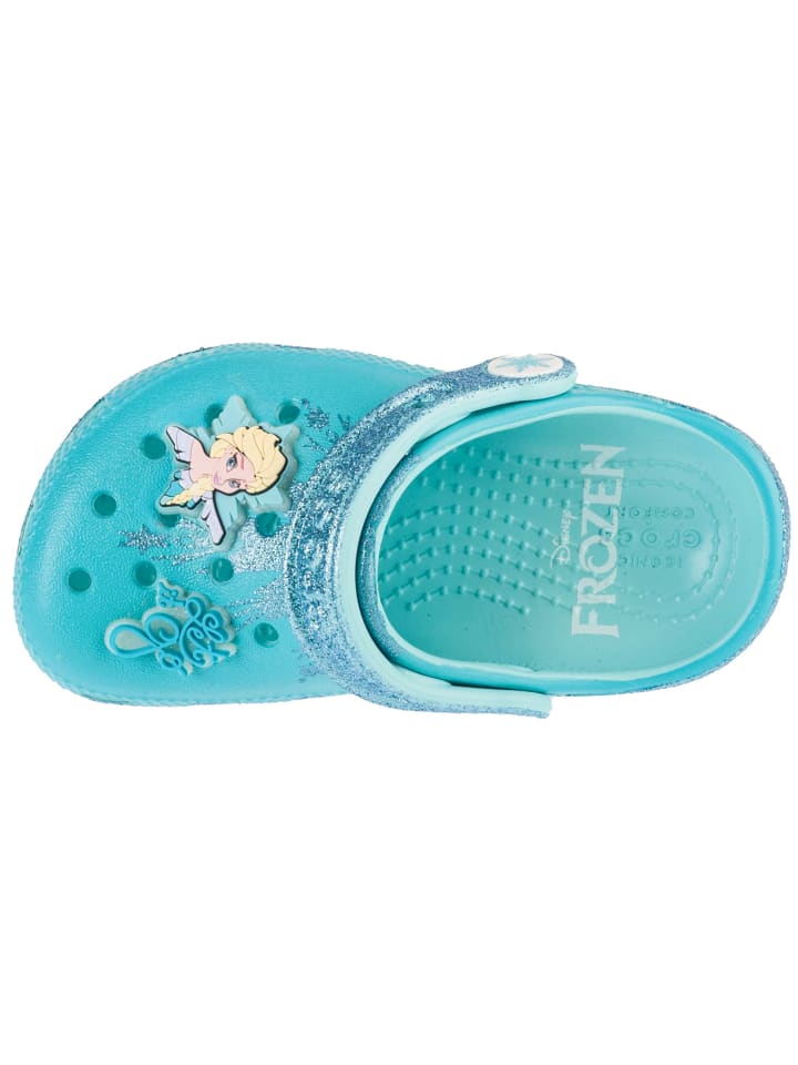 Crocs Crocs Classic Frozen Elsa Clog Kids in Blau günstig kaufen