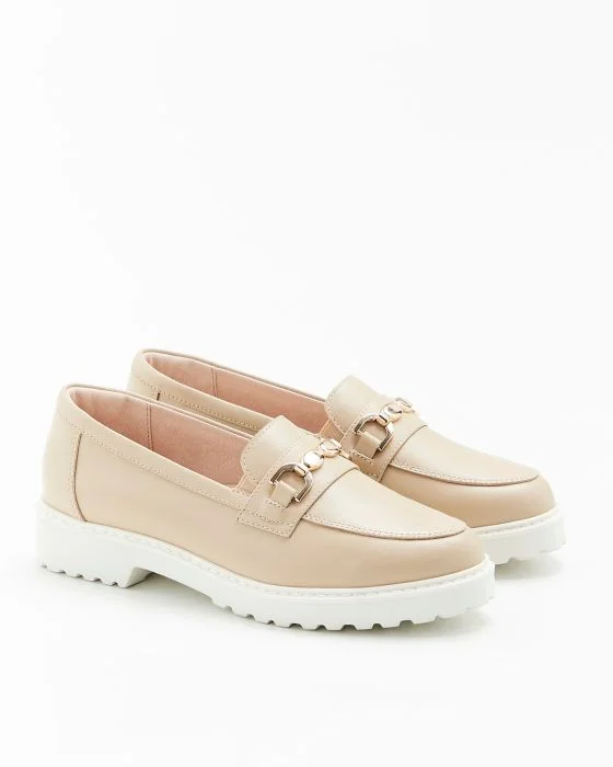 Mocassins détails chaînette ou strass Amortyl
