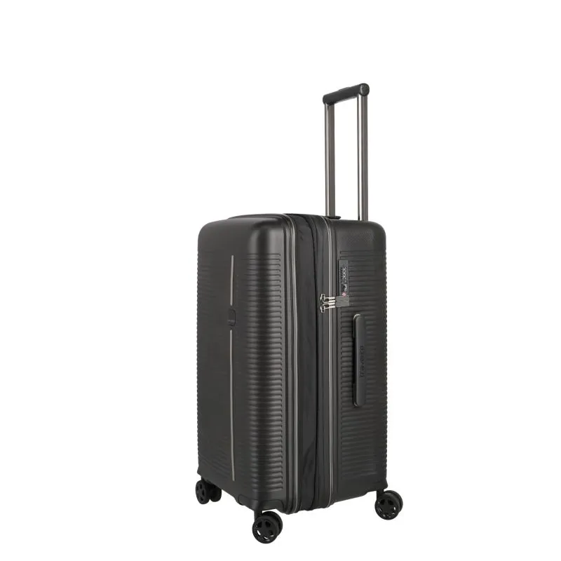 Travelite ROOMER Trunk M (66 cm) Erweiterbar - Schwarz