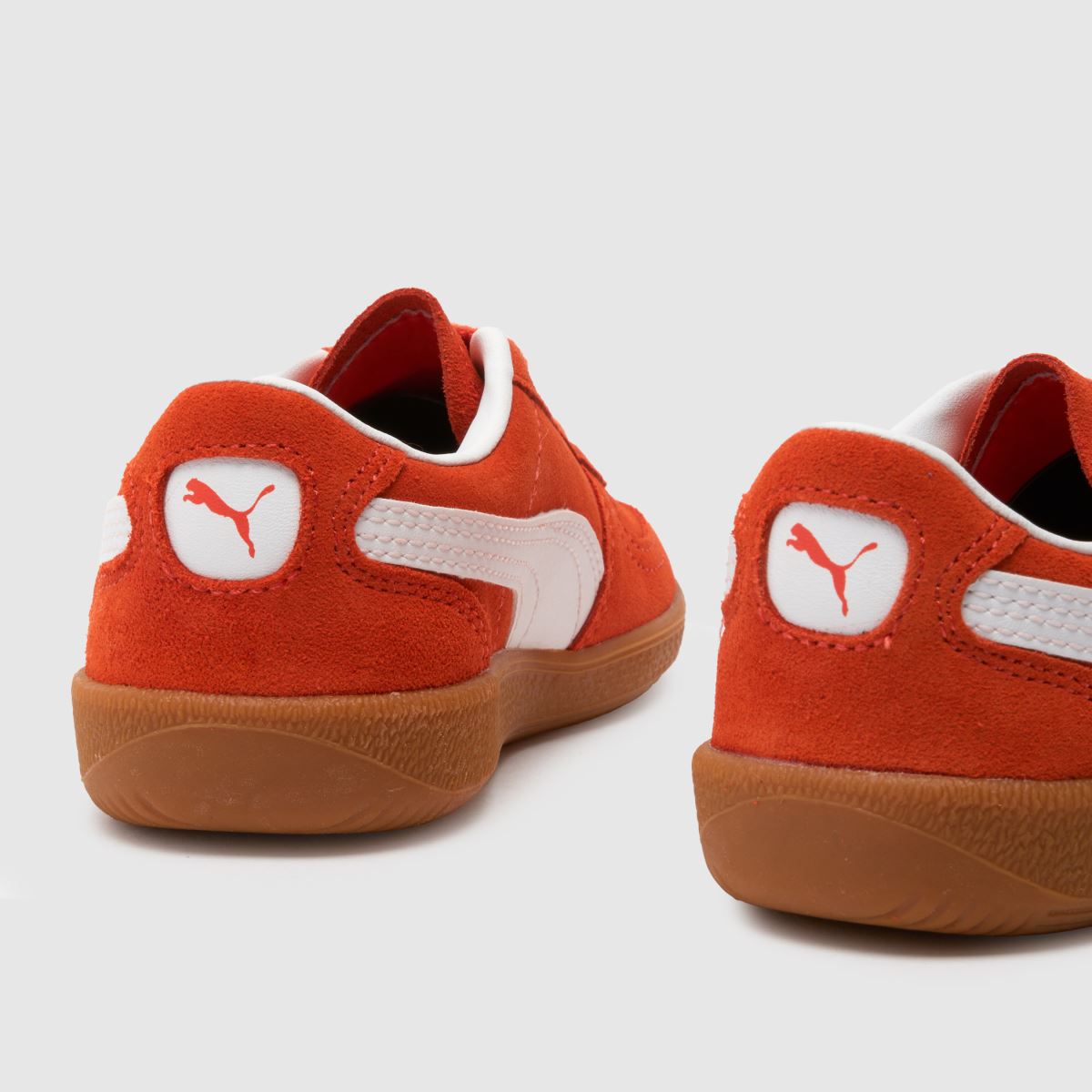 PUMA piros palermo fiú junior edzőcipő