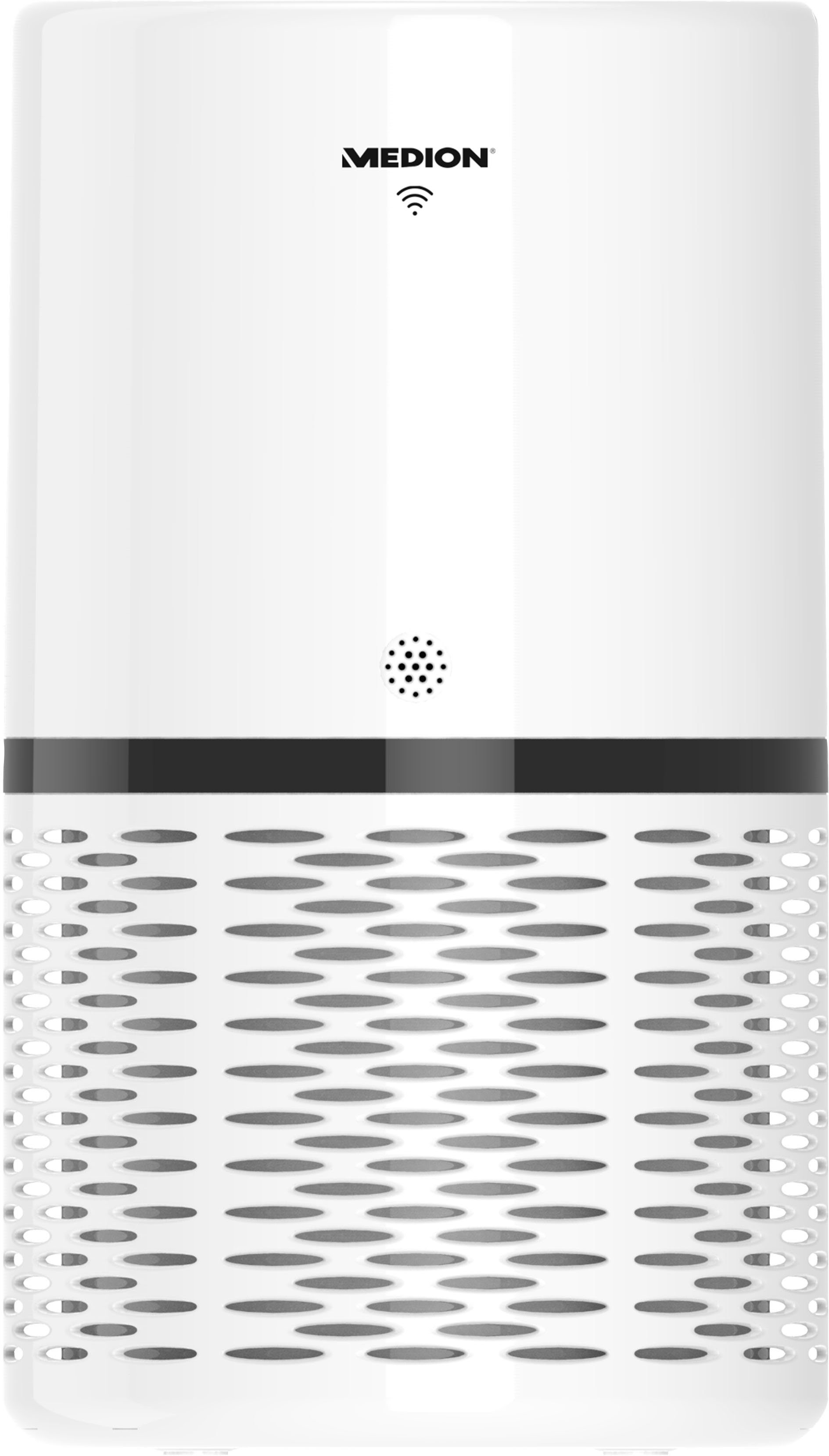 Medion® Luftreiniger MD 10171, für 72 m² Räume, HEPA FILTER (H13) App-/Sprachsteuerung