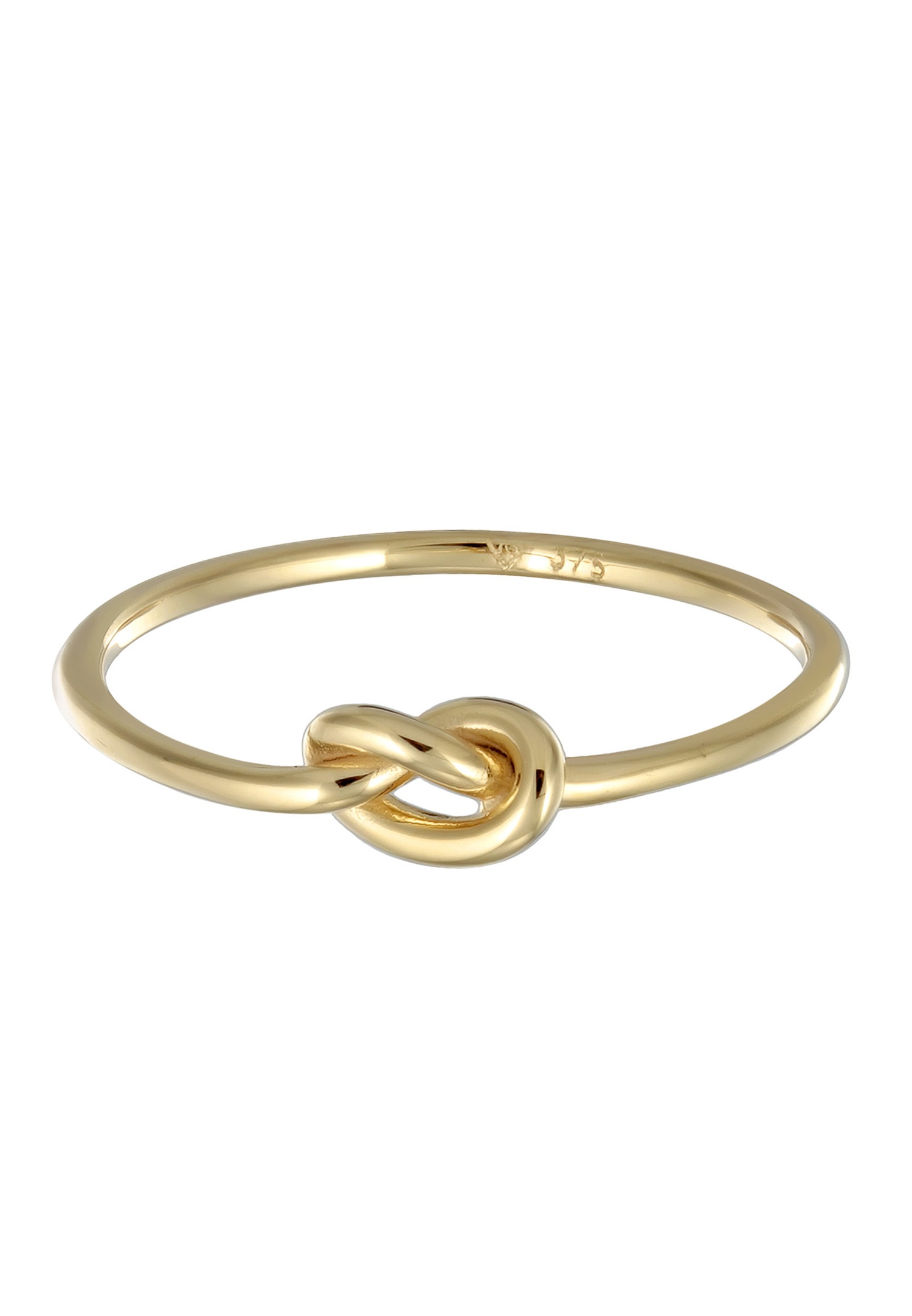 Papioane Elli PREMIUM pentru femei cu model Geo Minimal în aur galben 375