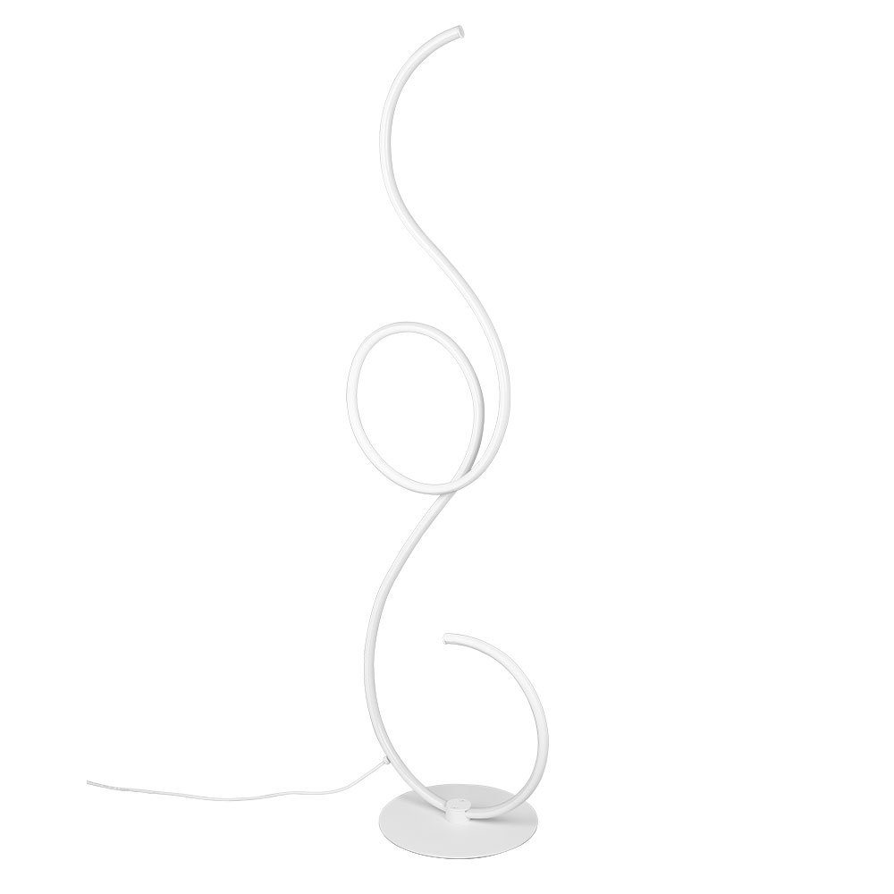 etc-shop LED Stehlampe, LED Standleuchte dimmbar Designer Stehlampe Wohnzimmer Stehleuchte
