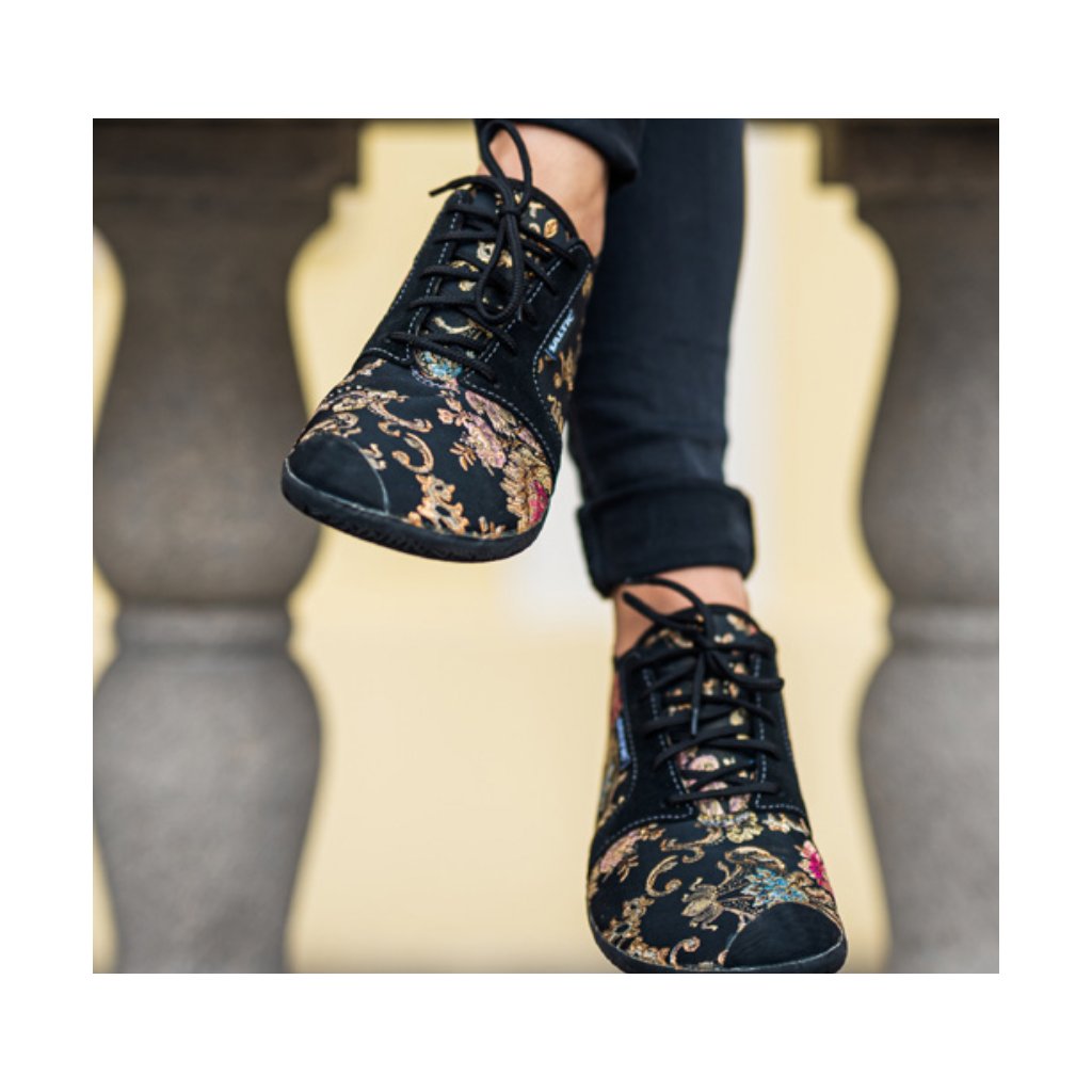 Saltic Fura Gold vegan Barfußsneakers