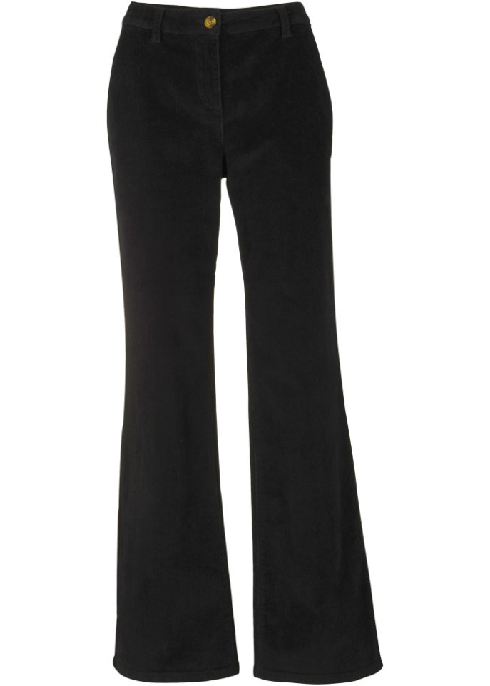 Cordhose mit weitem Bein