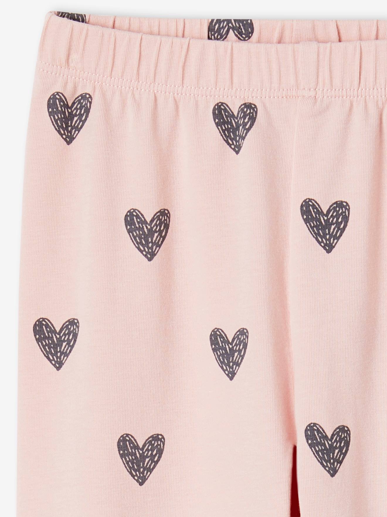 Vertbaudet 2er-Pack Mädchen 3/4-Leggings Oeko-Tex - anthrazit