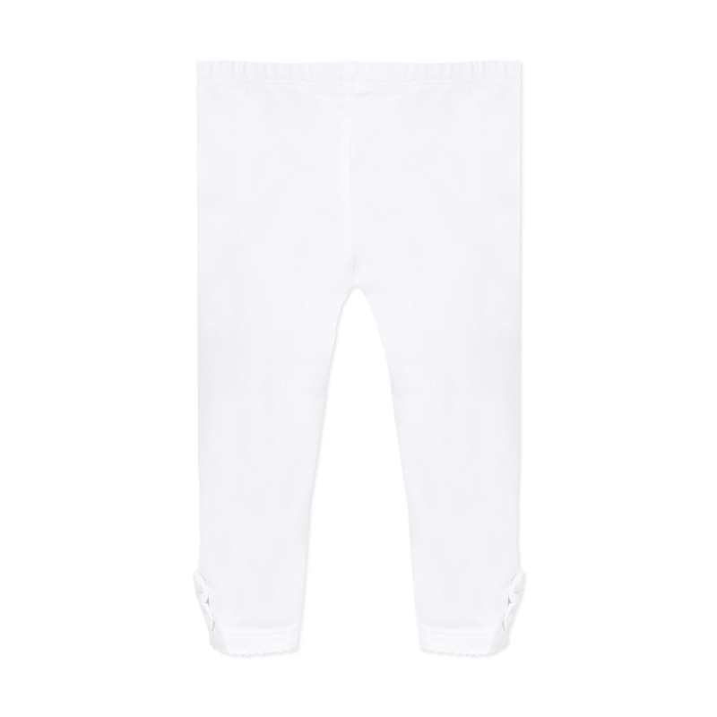 Legging bébé en jersey blanc bébé fille Absorba