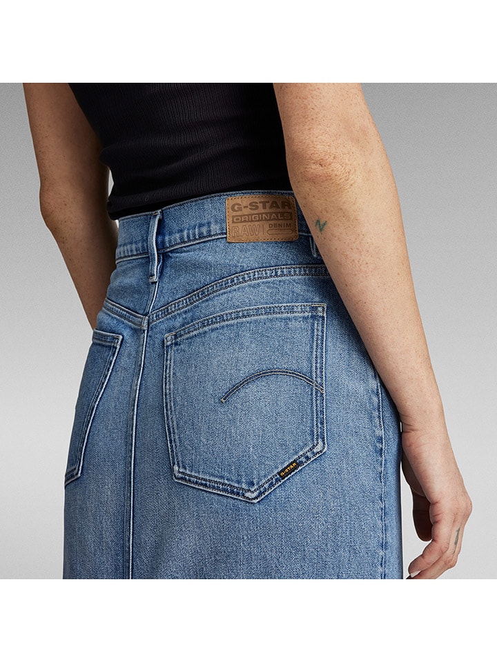 G-Star Jeansrock in Blau günstig kaufen