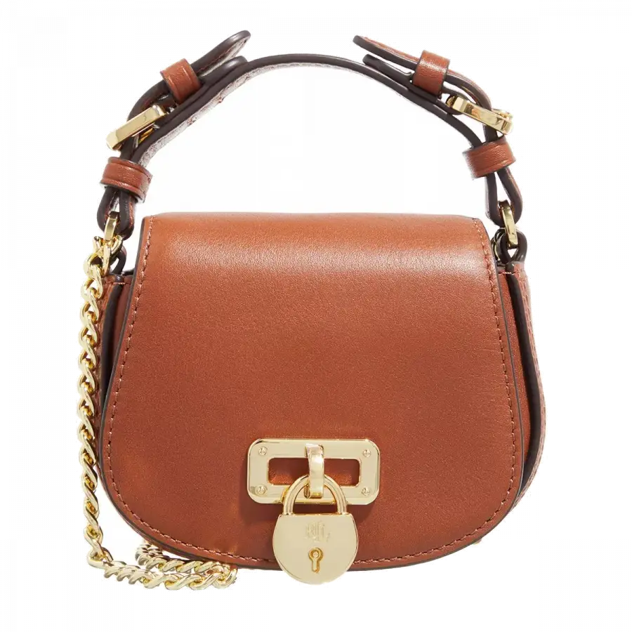 Lauren Ralph Lauren - Lauren Ralph Lauren Shoulder Bags Leder Brown - braun
