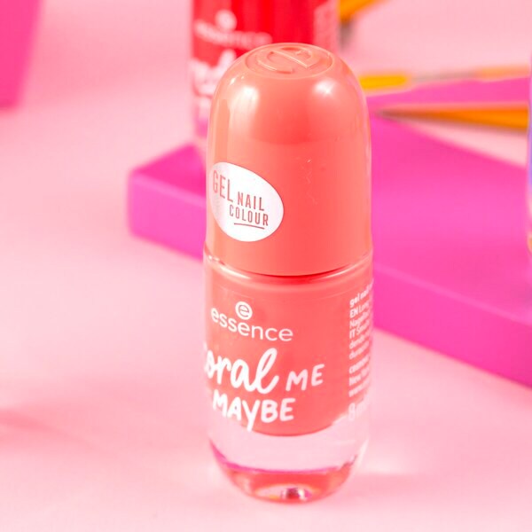 Essence gél körömlakk 52 Coral Me Maybe körömlakk 8ml