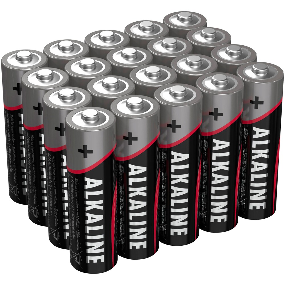 Ansmann Batterie Alkaline Mignon AA 20 Stück