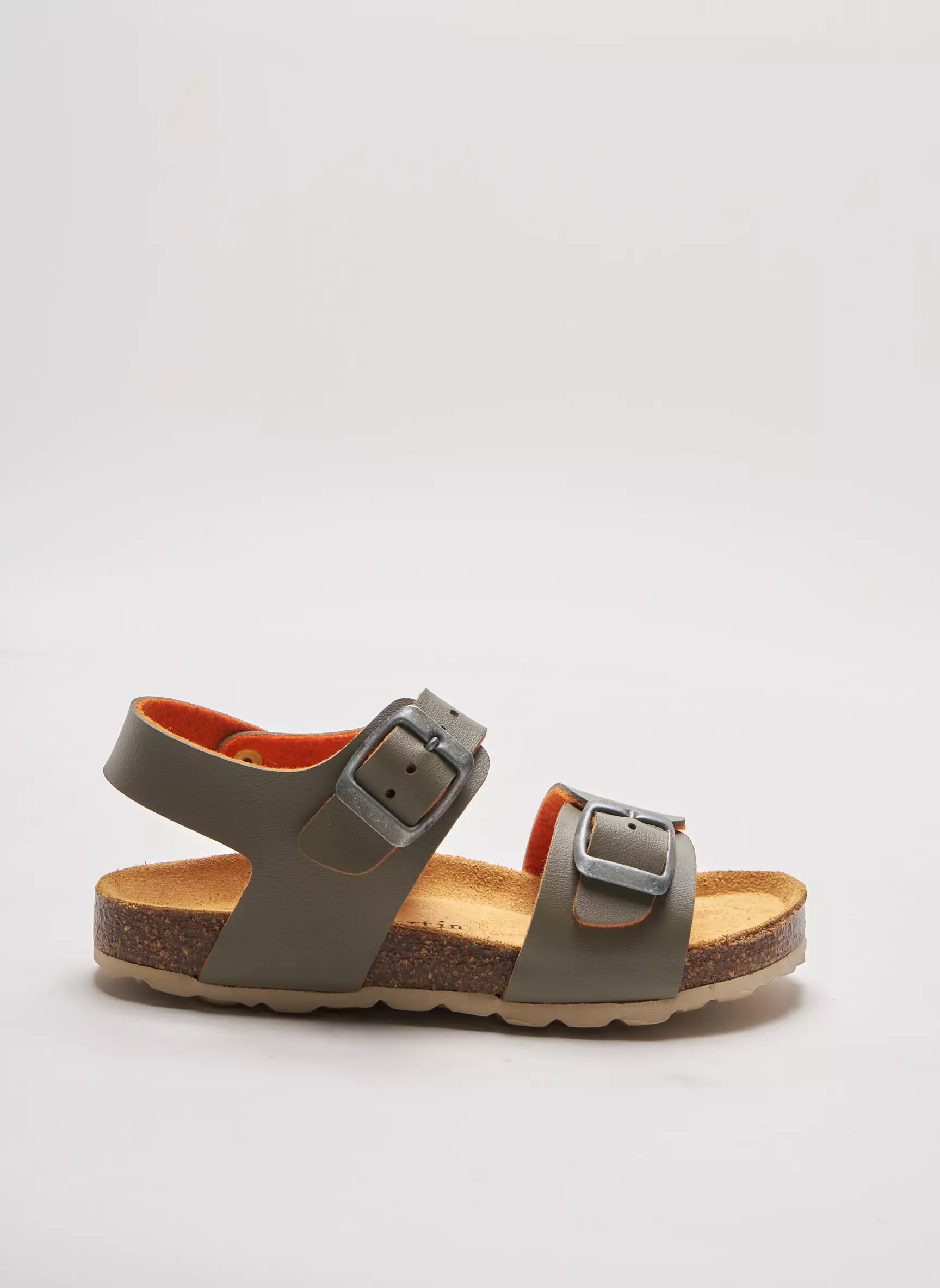 Rose Et Martin Sandales Nu Pieds Enfant couleur vert