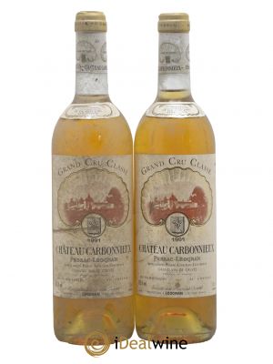 Château Carbonnieux Cru Classé de Graves  1991 - Lot de 2 Bouteilles