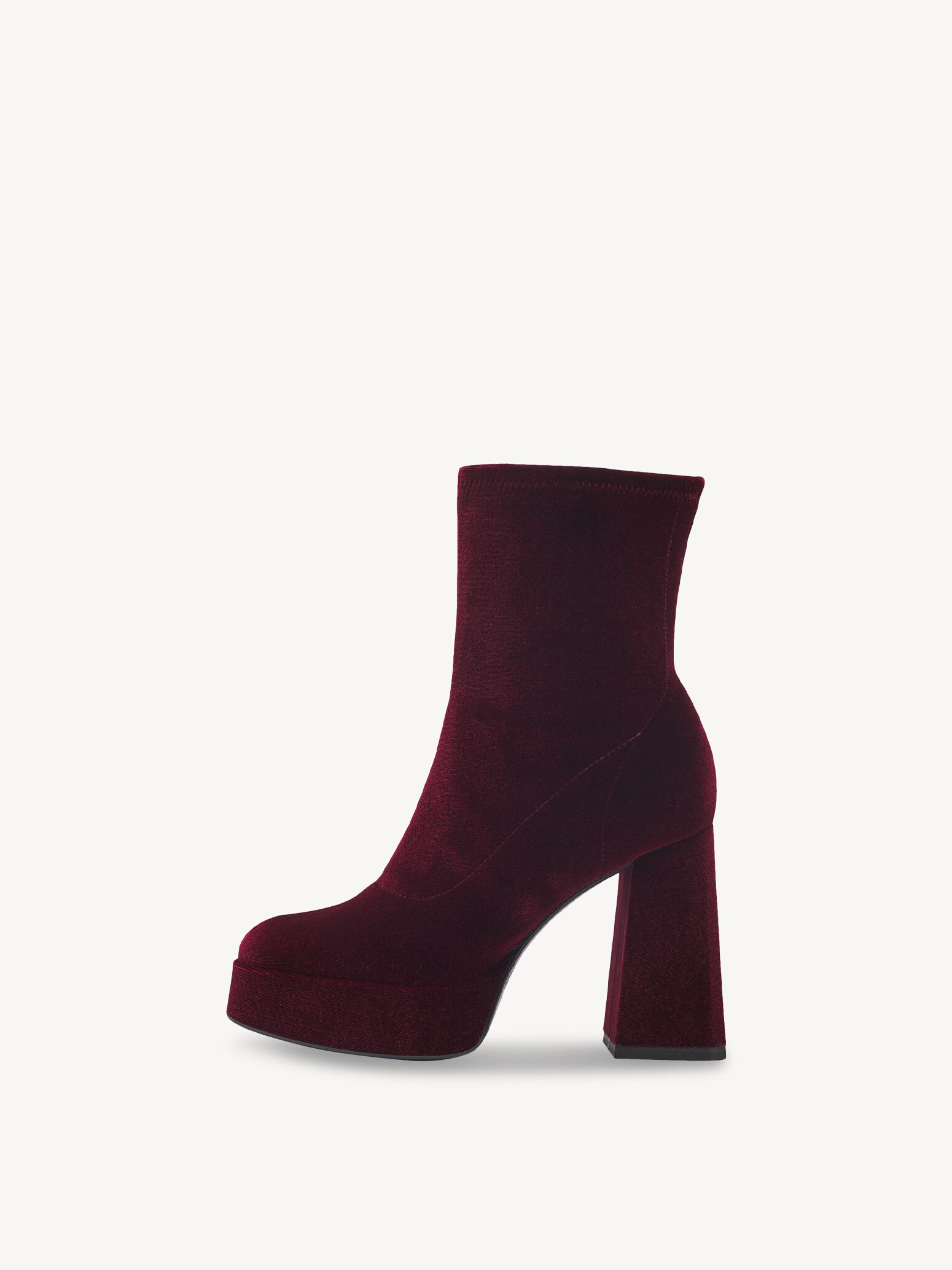 Bottine - rouge