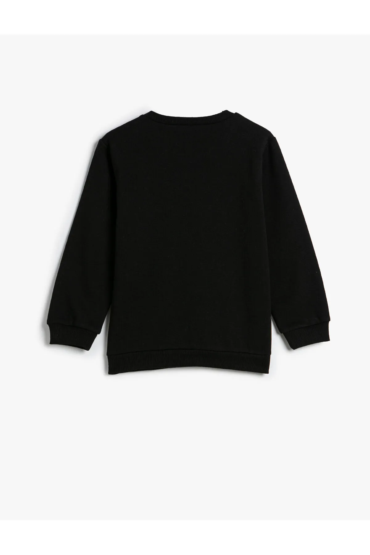 Koton  Sweatshirt mit langen Ärmeln, bedruckt, Rundhalsausschnitt aus Baumwolle