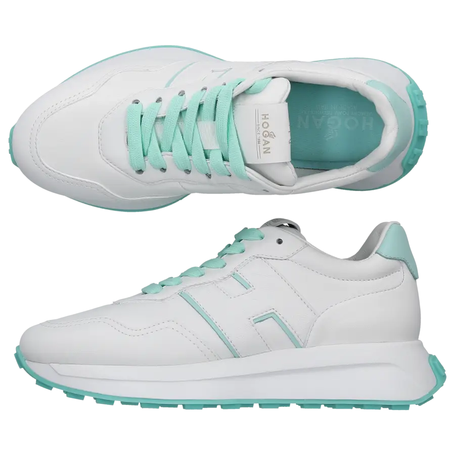 Hogan - Sneaker low H641 Nappaleder - weiß