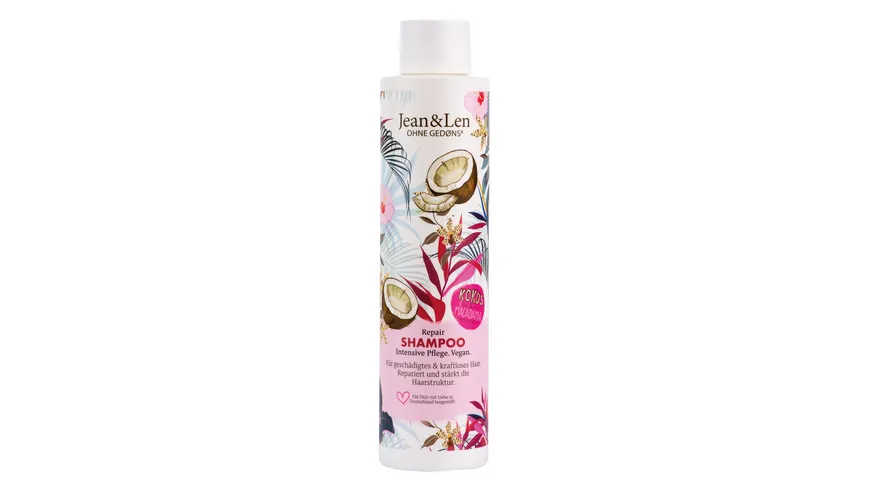 Jean&Len Shampoo Repair Kokosöl & Macadamia