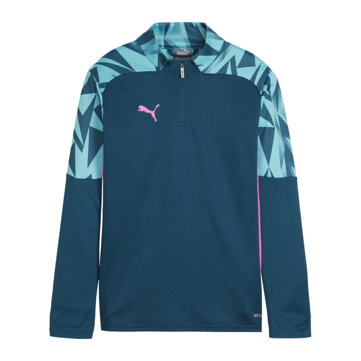 Puma individualFINAL HalfZip Sweatshirt Kids Grün F56