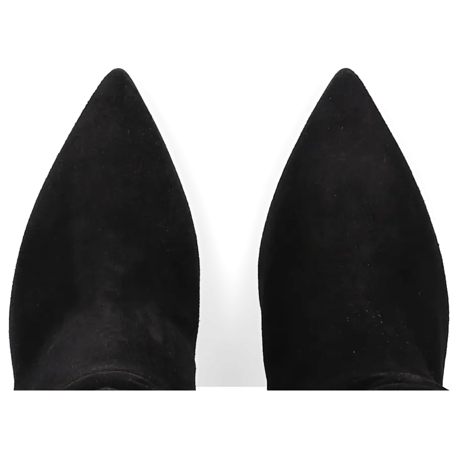 Paris Texas - Stiefel SLOUCHY 85 Veloursleder - schwarz