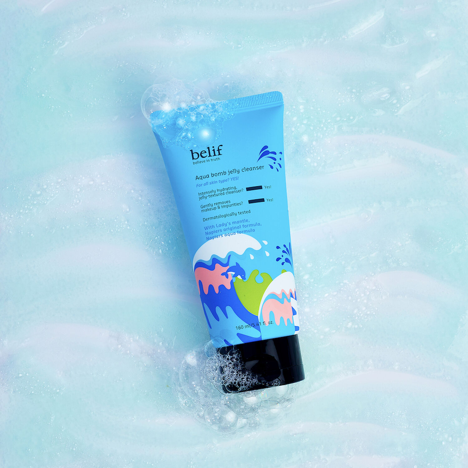 Belif Aqua Bomb Jelly Cleanser Nettoyant Visage