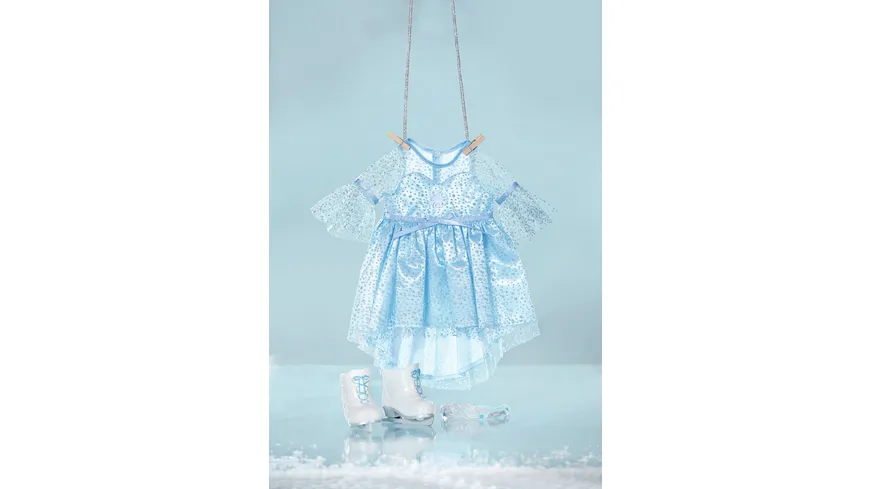 BABY born Eisprinzessin Kleid mit Schlittschuhen 43 cm