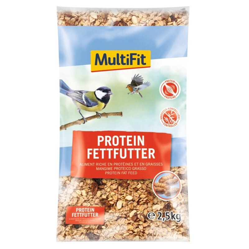 MultiFit Hauptfutter MultiFit MF Protein Fettfutter 2,5kg