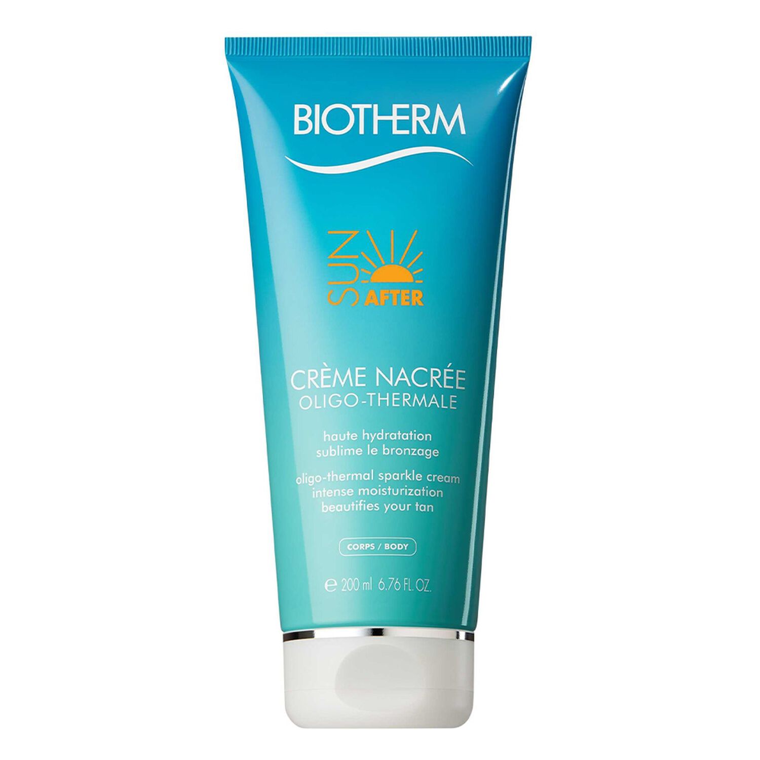 Biotherm After Sun Crème Nacrée Après-Soleil Oligo-Thermale Hautement Hydratante 200 ml
