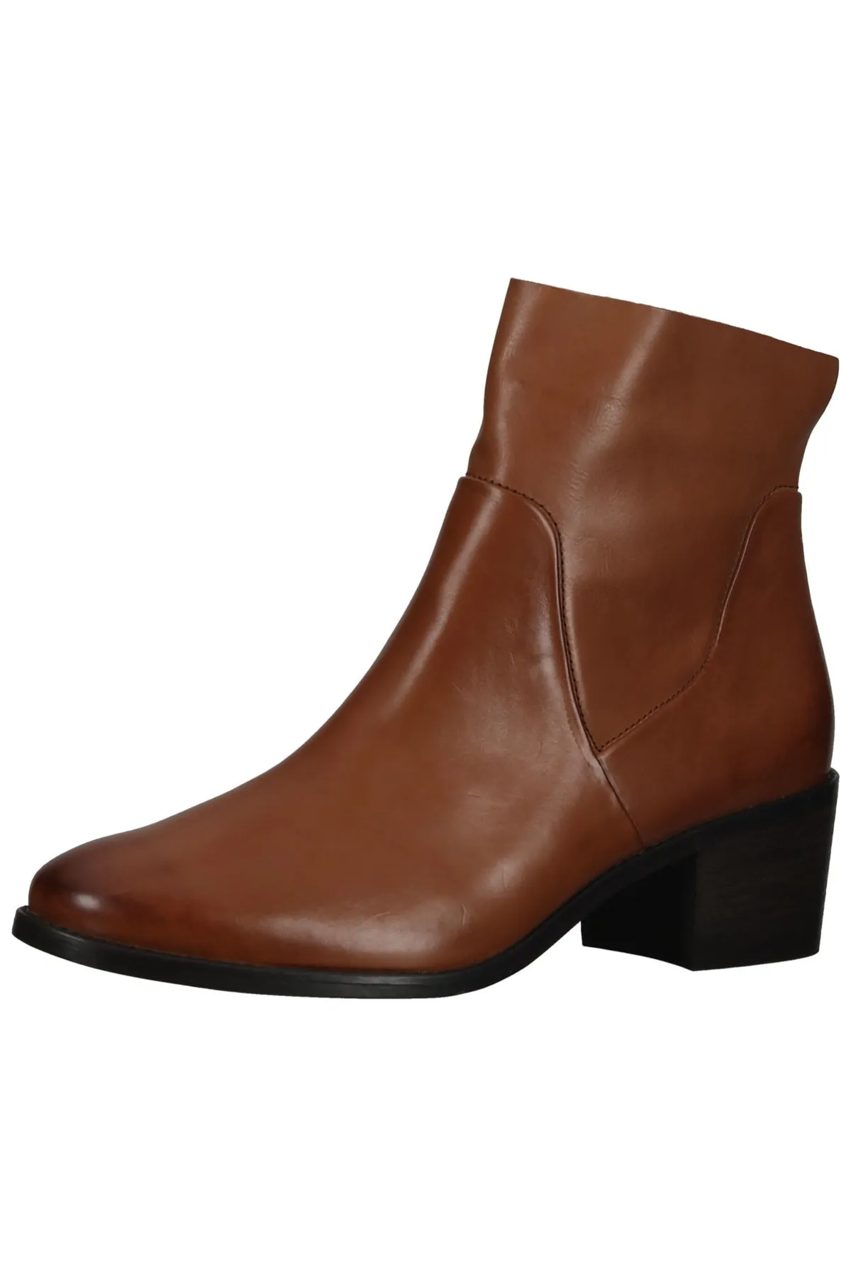 Paul Green  Stiefelette - Braun - Blockabsatz