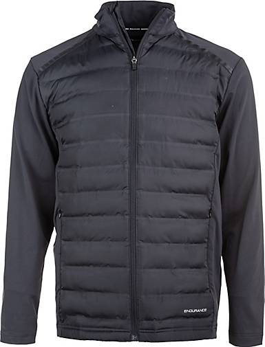 Endurance Laufjacke MIDAN mit wärmenden Steppeinsätzen