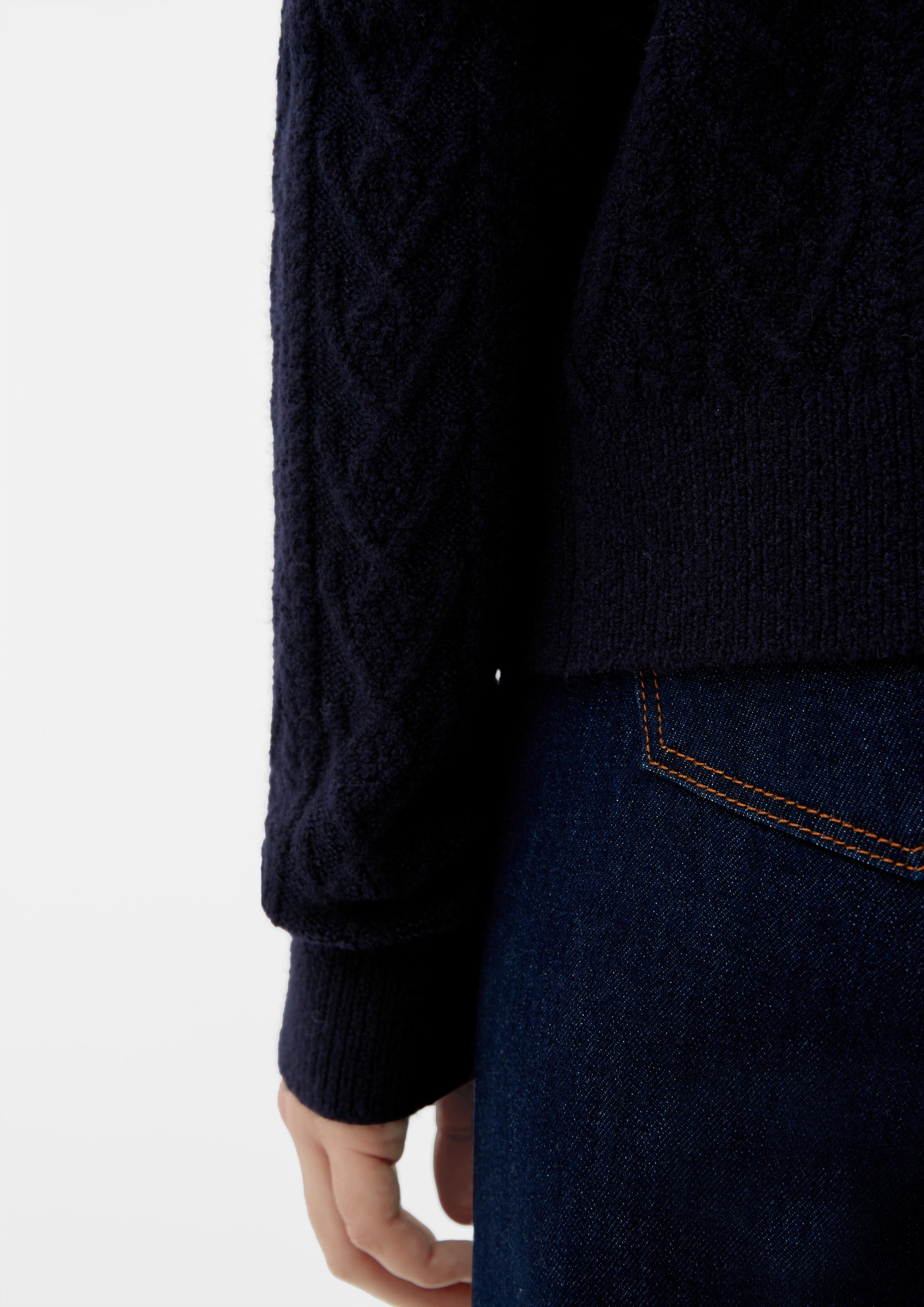 Cardigan mit Zopfmuster  2124135-5959