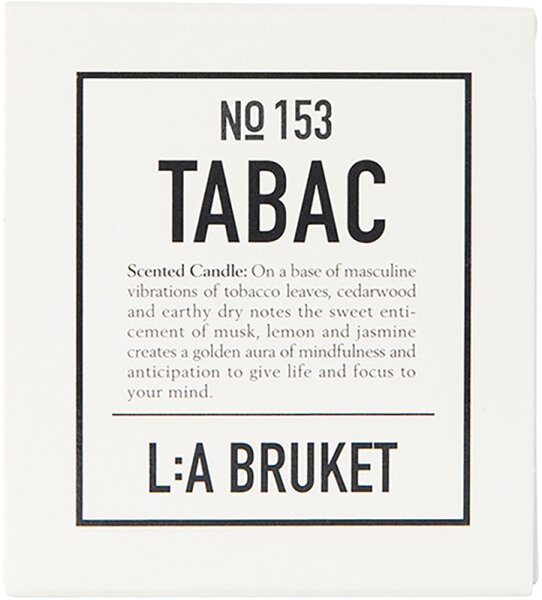 L:A Bruket No. 153 Scented Candle Tabac Duftkerze