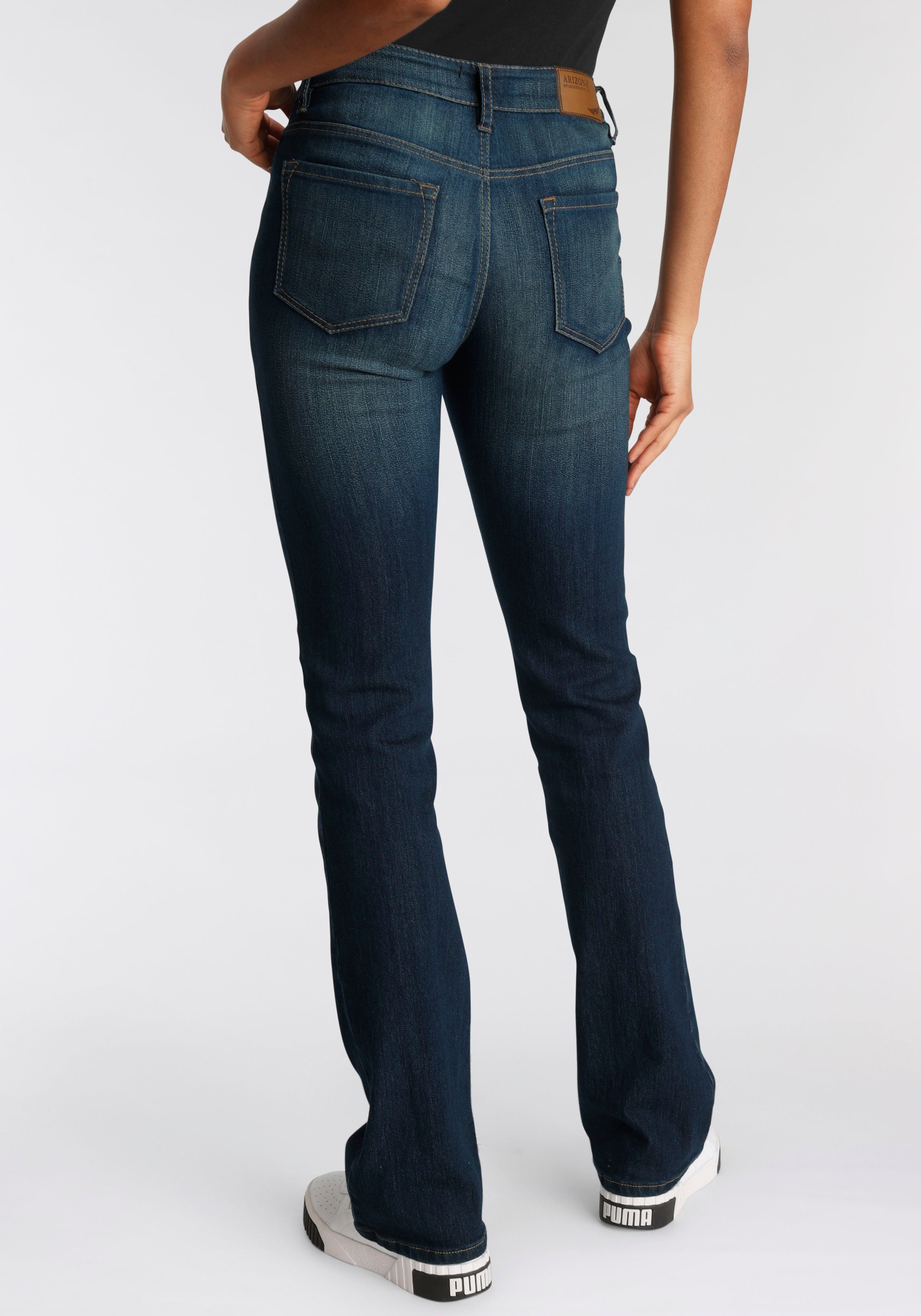 Arizona Bootcut-Jeans Baby-Boot Mid Waist