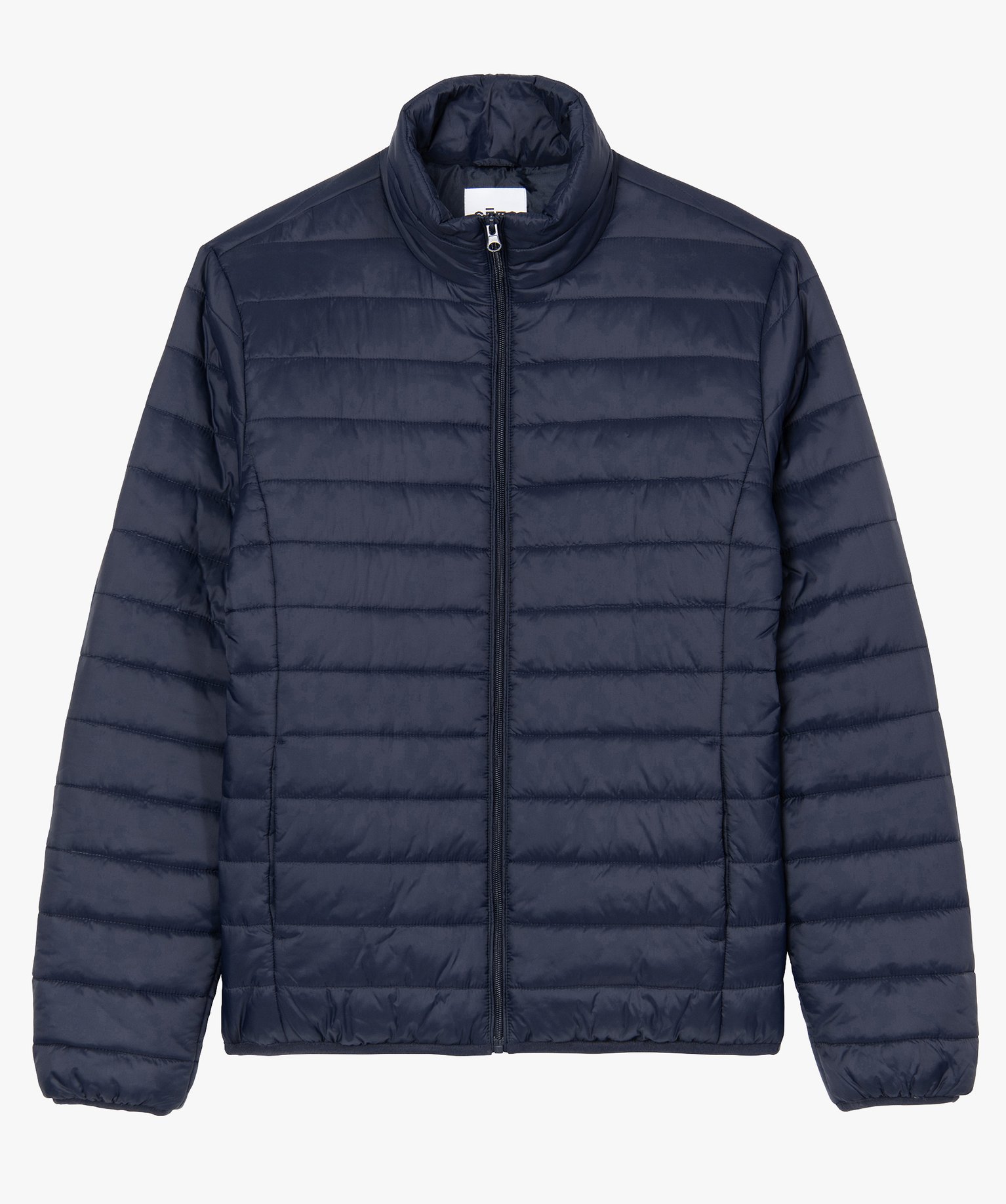 Doudoune homme légère à col montant bleu | GEMO