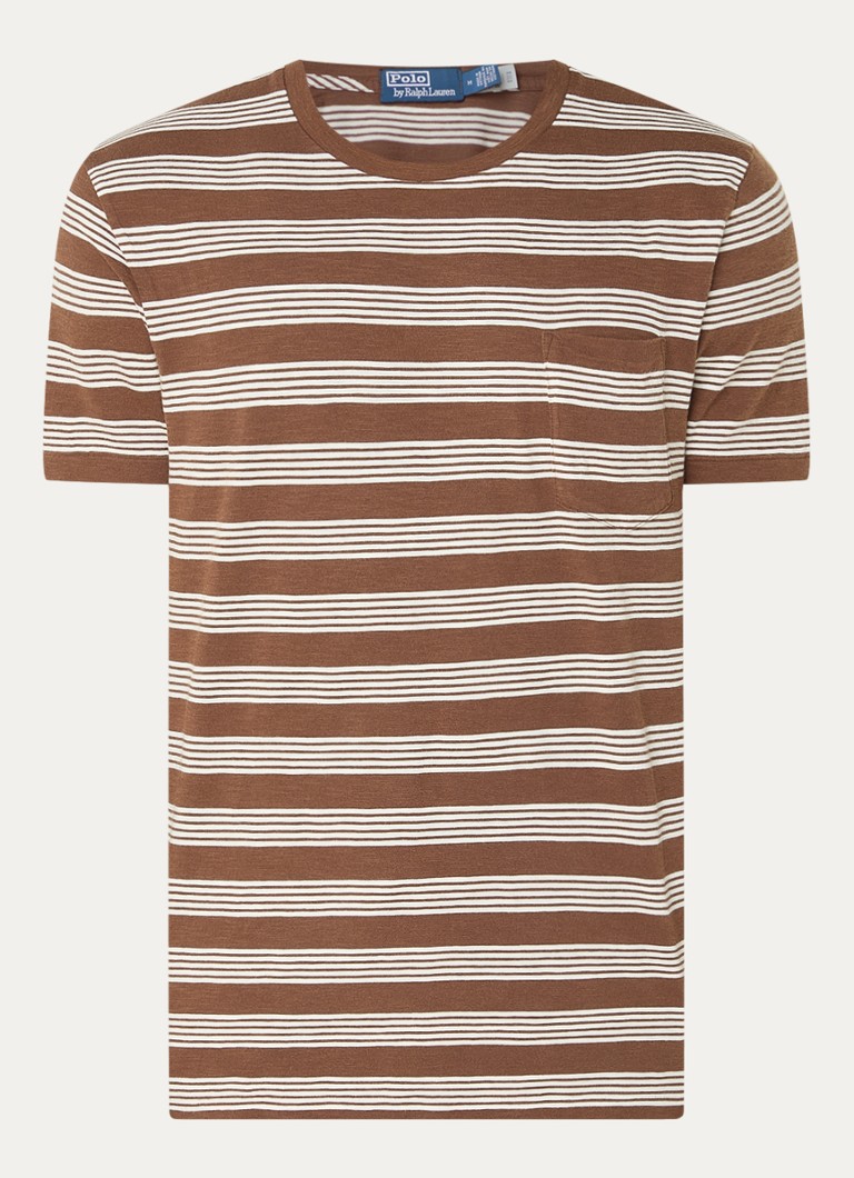 Μπλούζα Ralph Lauren με ριγέ τύπωμα και τσέπη στο στήθος