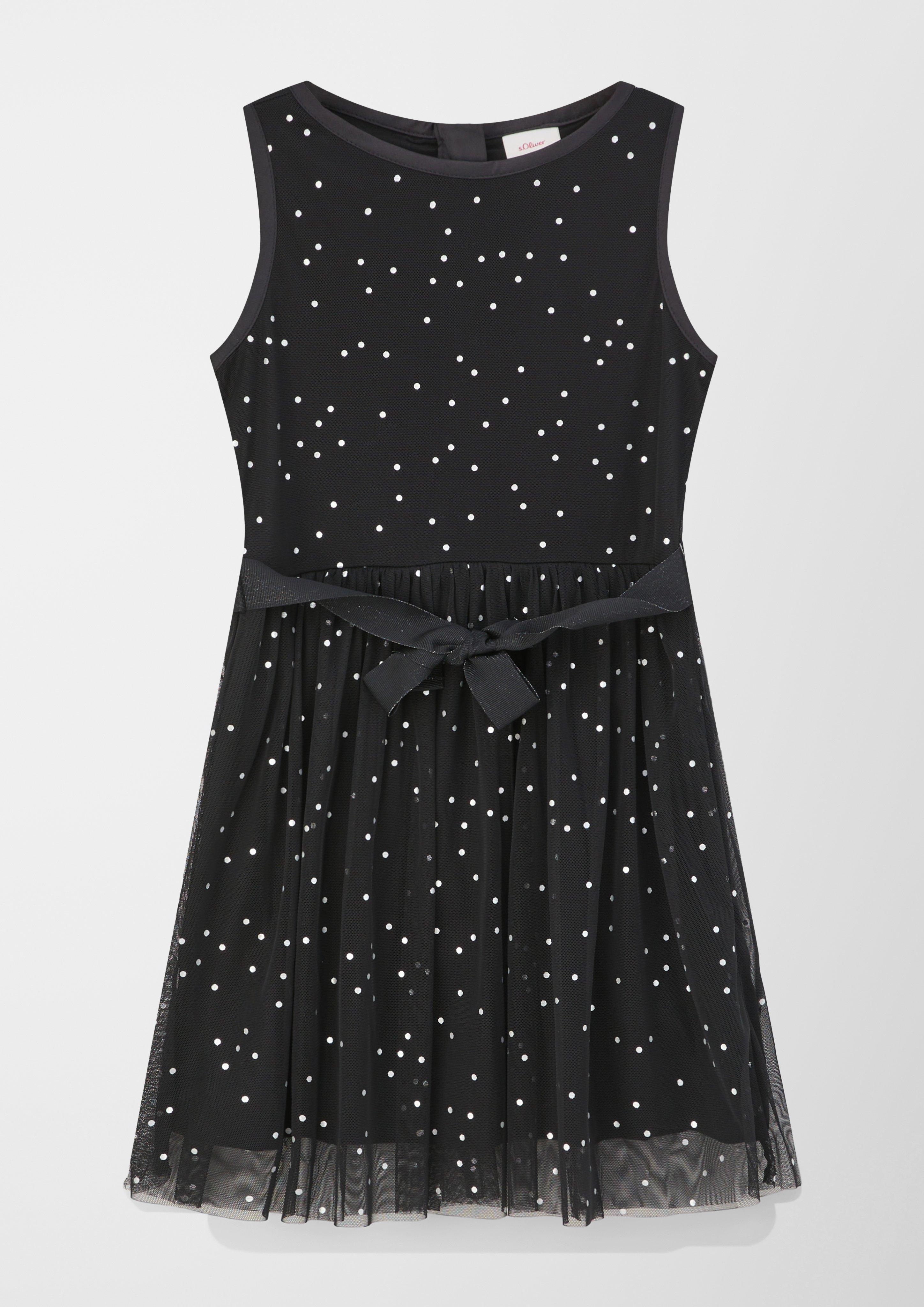 Kleid mit Bindegürtel  2122680-99A4