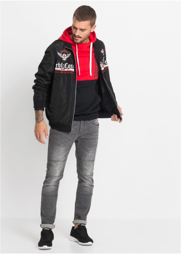 Kapuzensweatshirt, Slim Fit