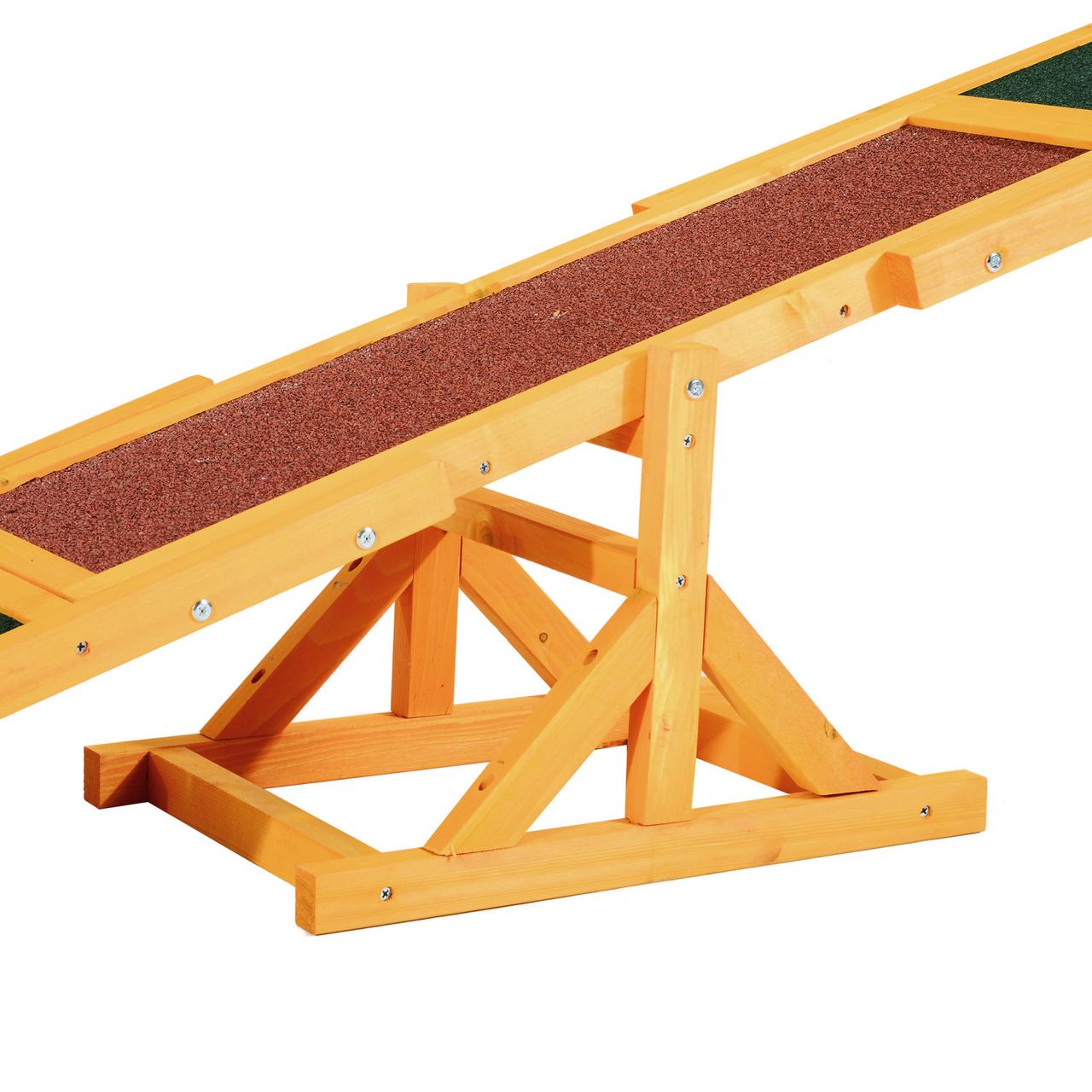 PawHut Hundewippe Hunde Agility Wippe Welpenspielzeug Hundesport 180 x 30 x 30 cm
