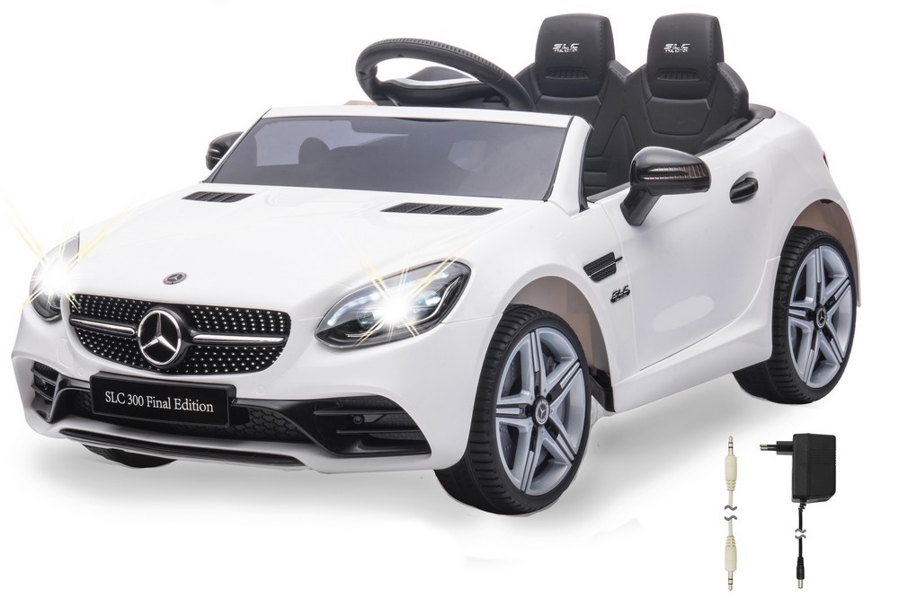 Jamara e.K. JAMARA-461800-Ride-on Mercedes-Benz SLC weiß 12V