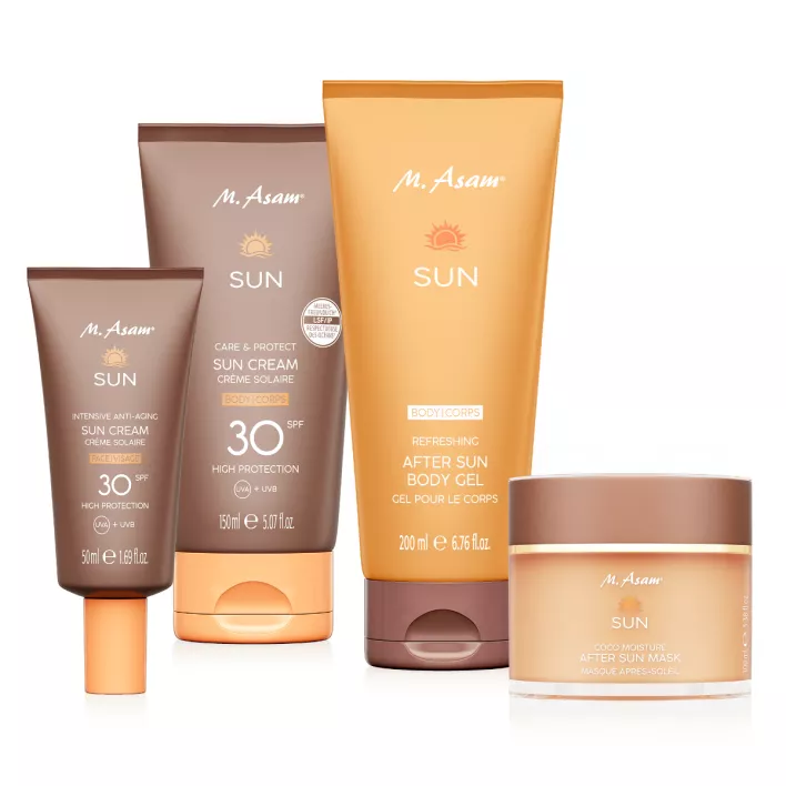 SUN Gesicht & Körper Sonnenpflege-Set 4-teilig LSF 30