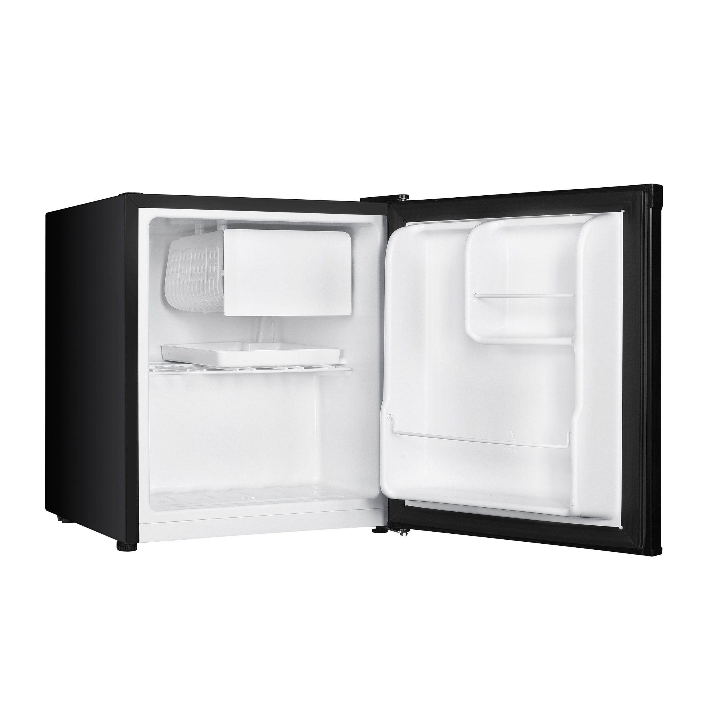 homeX Table Top Kühlschrank CM1012-B, 51 cm hoch, 44 cm breit, Mini-Kühlschrank, Minibar, 41 L Nutzinhalt, Cool-Zone, klein