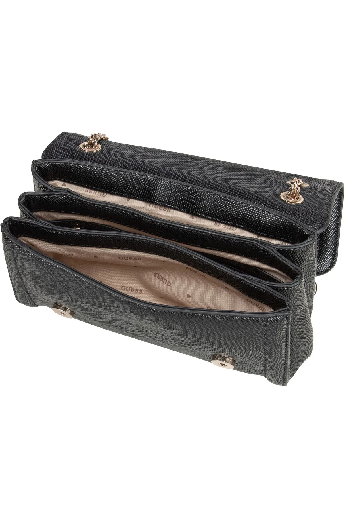Guess  Handtasche - Schwarz - Unifarben