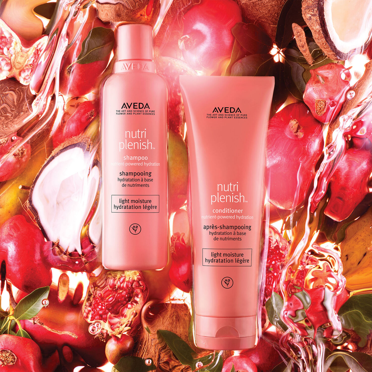 Aveda NUTRIPLENISH ™ Shampooing hydratation légère Cheveux secs et fins