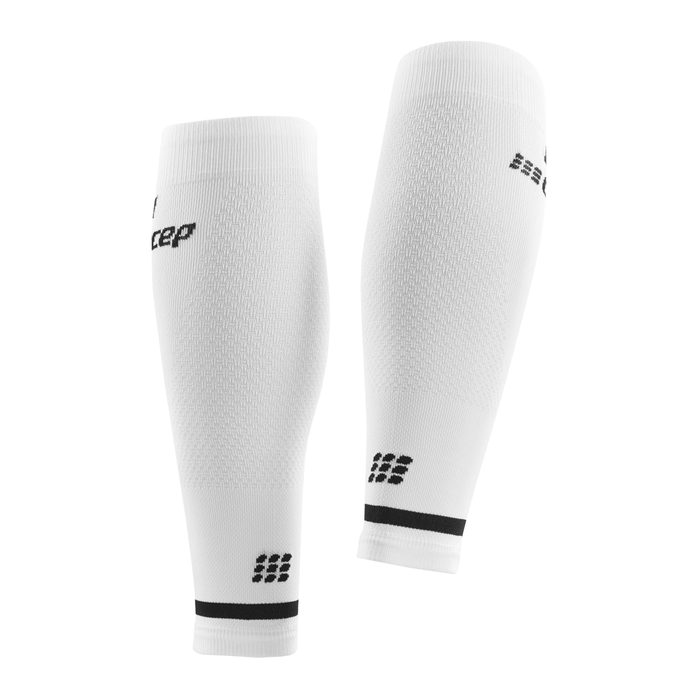 CEP The Run Calf Sleeves Running Weiss