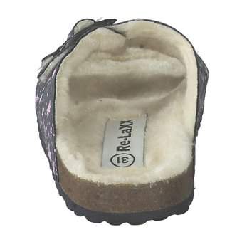 Re-Laxx Pantolette in blau
